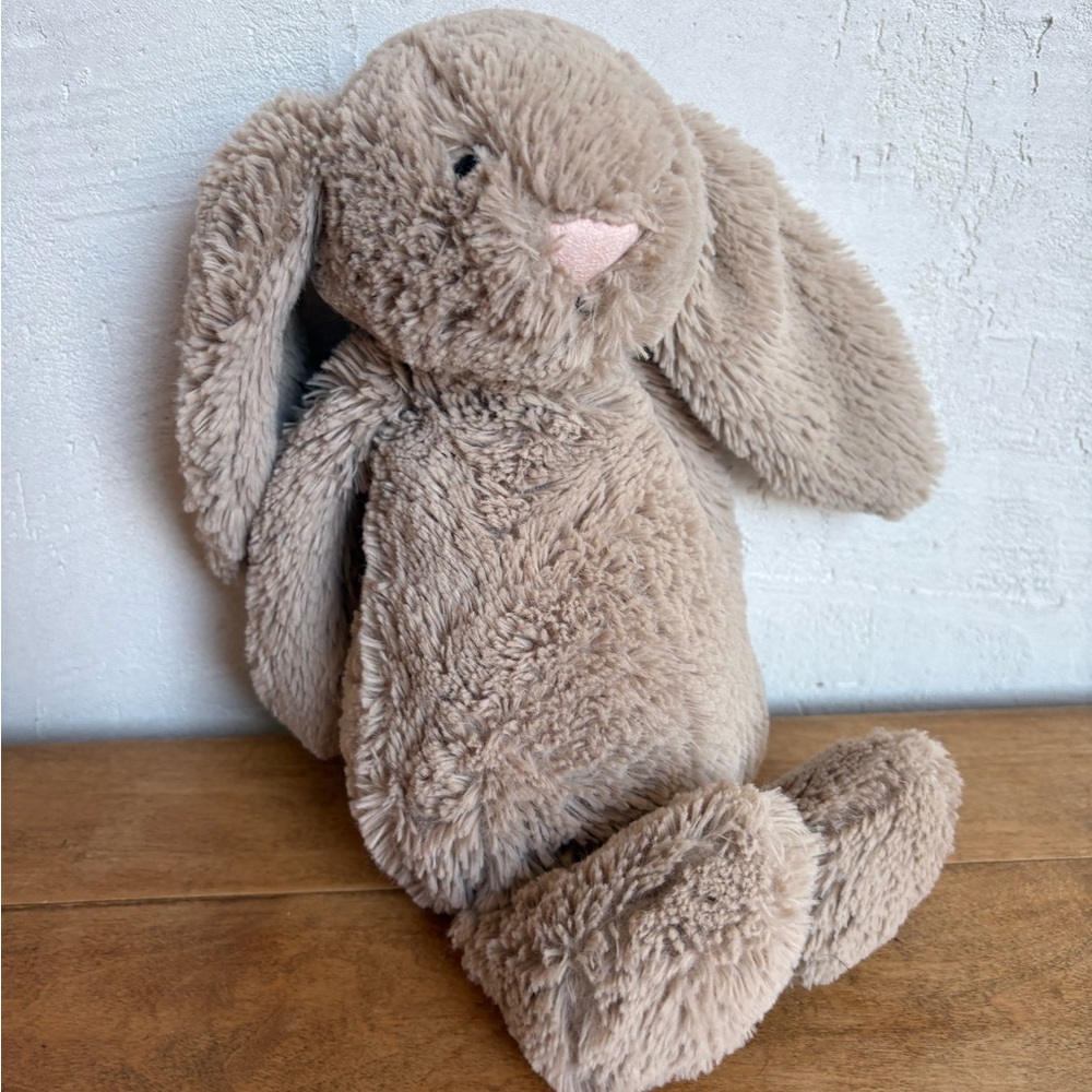 Plush Tan Bunny Toy jelly cat London bashful